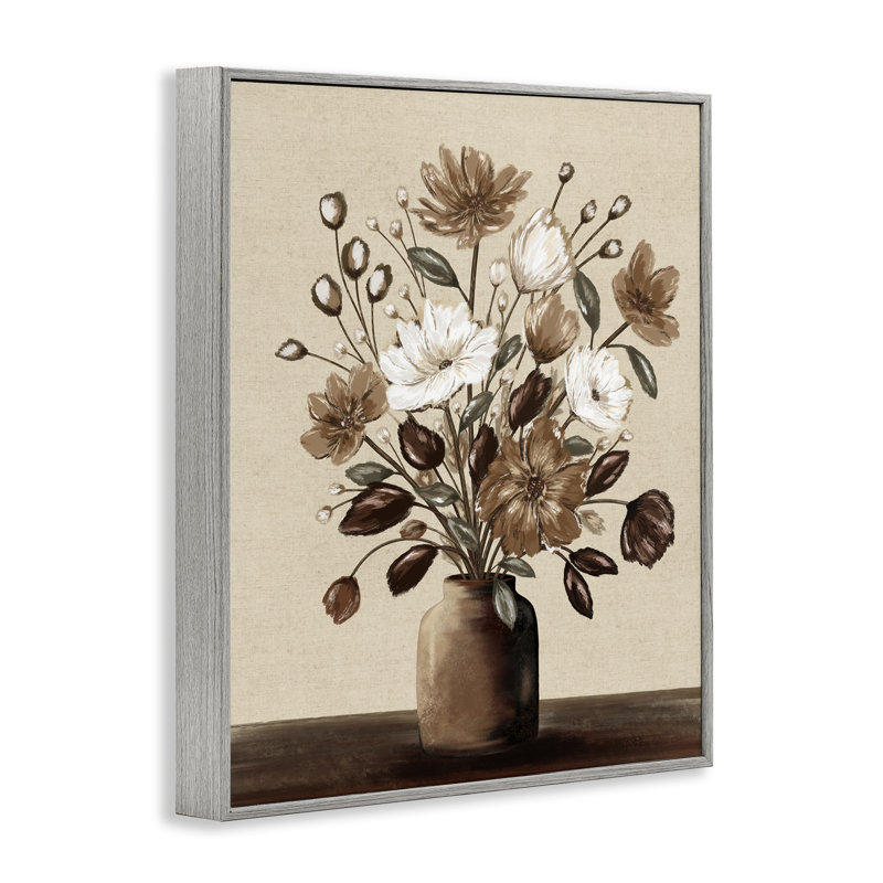 Vase encadré giclée, design par Kristen Dalpiaz, Estampe numérique Farmhouse, H 20 po x l 16 po