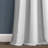 Block Border Blackout Curtain Single Panel-547313444