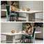 Modern Velvet/Suede Armless Dining Chair High Back with Diamond Tufting -1310209611