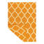 Geometric Area Rug in Brown
