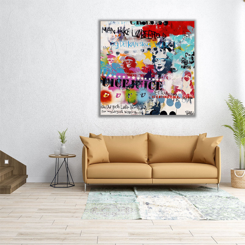 Juice - Canvas Print Wall Art, 12" H x 12" W