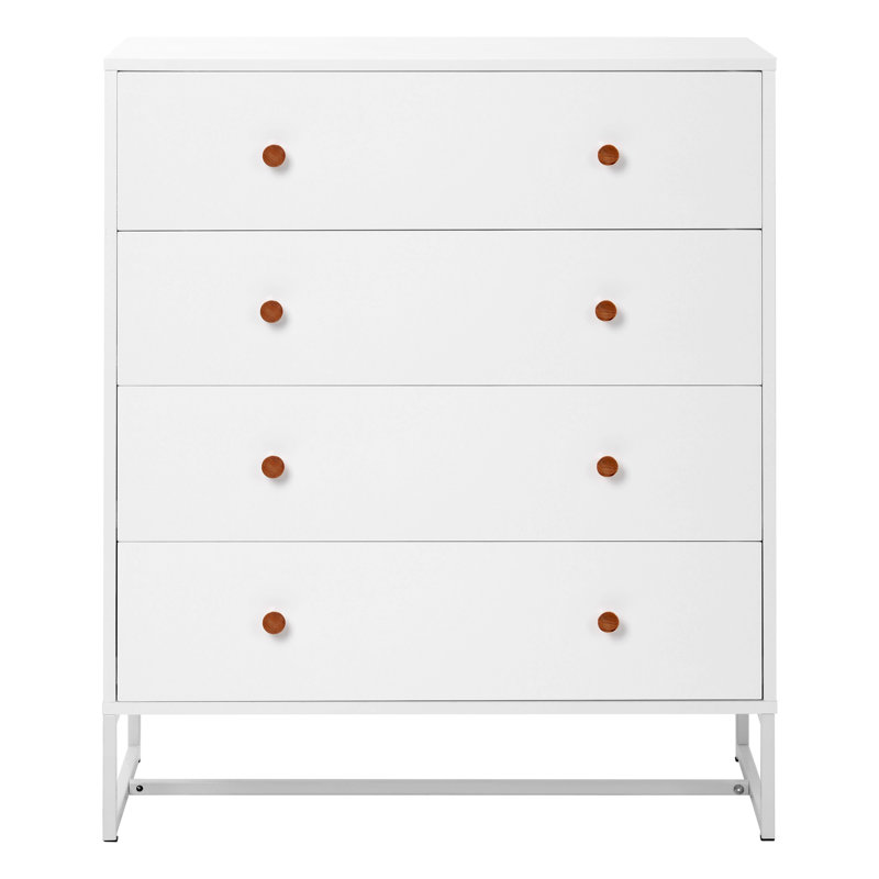 Camaron Steel 80 cm W Chest of 4 Drawers