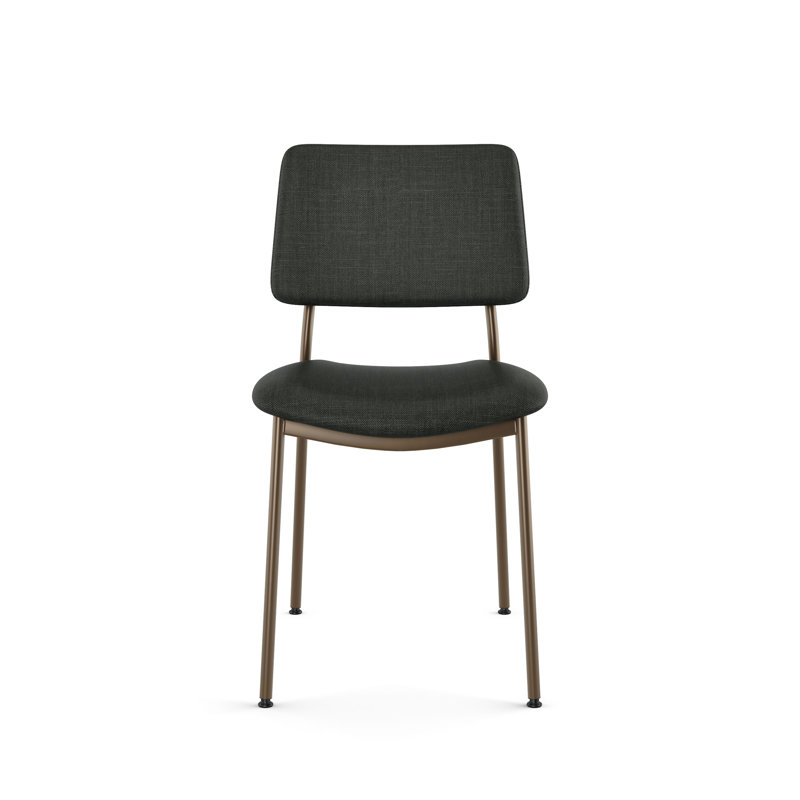Chaise d'appoint en noir, Bronze, Noir
