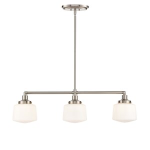 Winston Porter Sandtoft 3 - Light Kitchen Island Pendant & Reviews ...