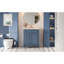 Meuble-lavabo 24 po avec lavabo en céramique, petite armoire de salle de bain moderne, 2 tiroirs et tablette réglable