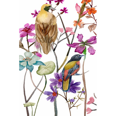 Tangled Garden II by Melissa Wang - Wrapped Canvas Painting