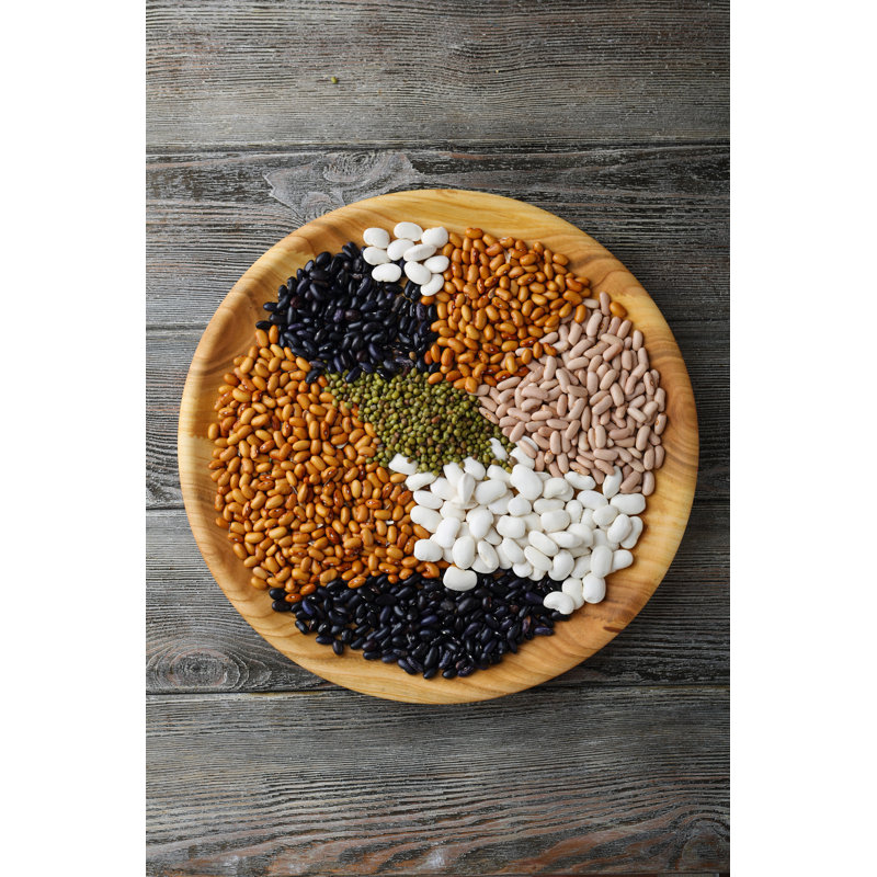 Uncooked Beans by Olha_Afanasieva - Wrapped Canvas Print, 46cm H x 30cm W