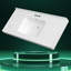 Solid Surface 49" Single Bathroom Vanity Top In White Bathroom Countertop With Sink