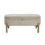 Banc de rangement avec siège rembourré en velours côtelé taupe-1612302902