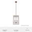 Luminaire suspendu carré à 4 lumières Chevron-74777691-91299786