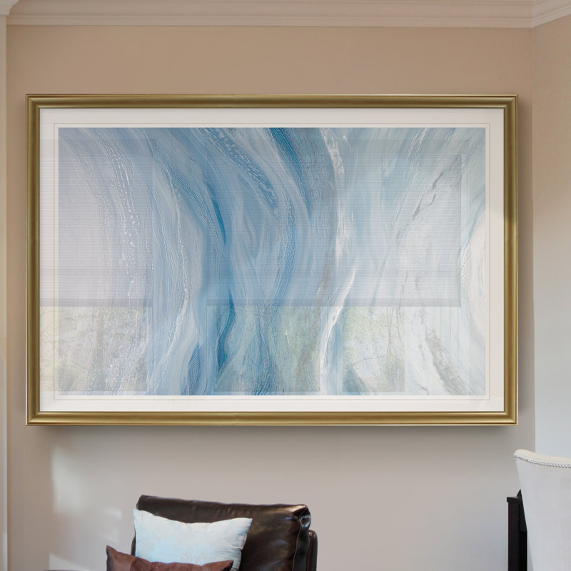 Just Add Air II - reproduction d'art sur toile, H 26,5 po x l 36,5 po x P 1,5 po, Cadre doré