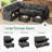 Abramson Upholstered Sleeper Sectional Sofa Bed With Ottoman   -117494734