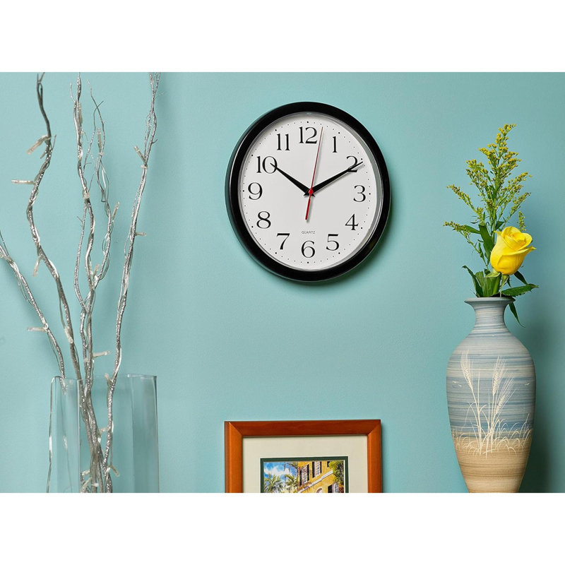 Horloge murale silencieuse sans quartz