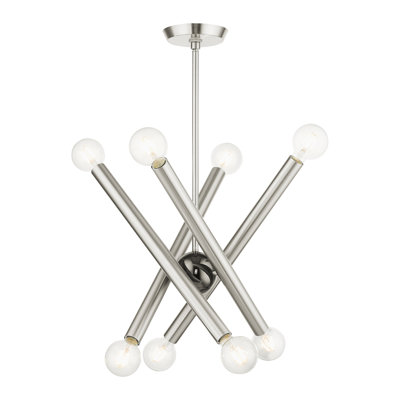 Ruven 8 Light Metal Chandelier