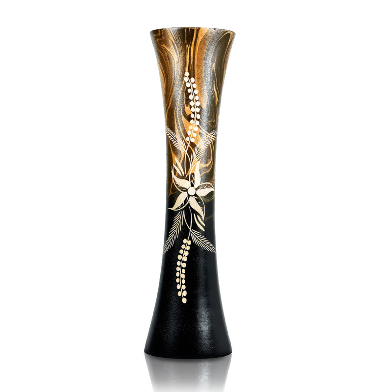 Handmade Wood Table Vase