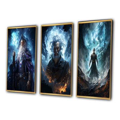 " Powerful Wizard " 3 - Pieces