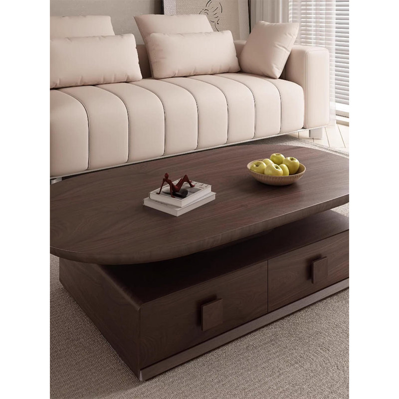 Table basse Nordic, Brun