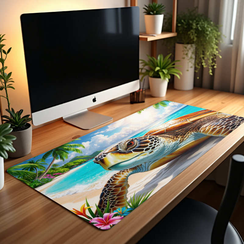 Polyester Desk Pad, 23.6x13.8