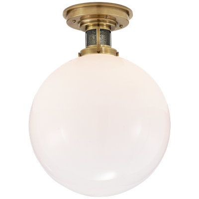 Ralph Lauren McCarren 1 Light Flush Mount