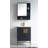 Verlene 24'' Single Bathroom Vanity with Ceramic Top-1444552214
