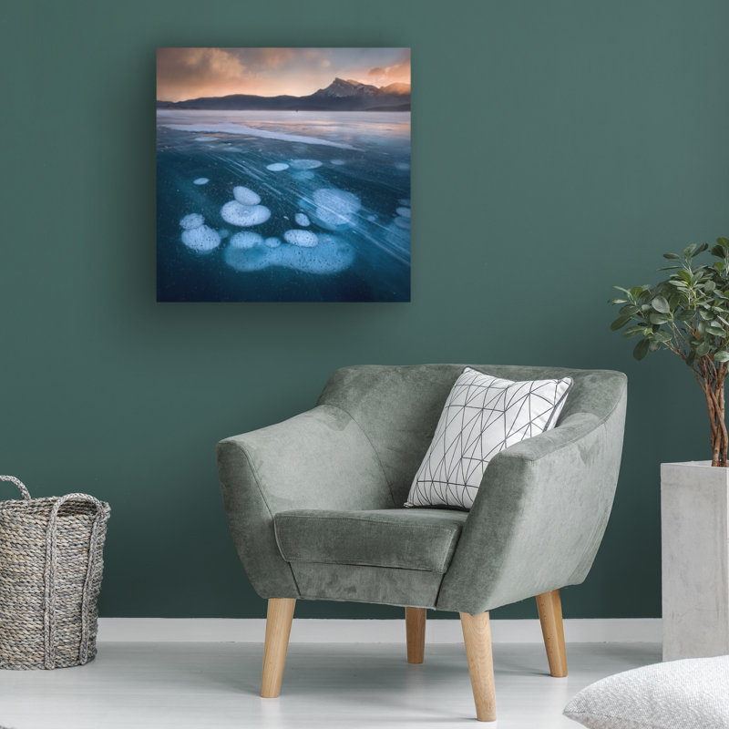 Art sur toile «Bubens In The Lake», H 14 po x l 14 po
