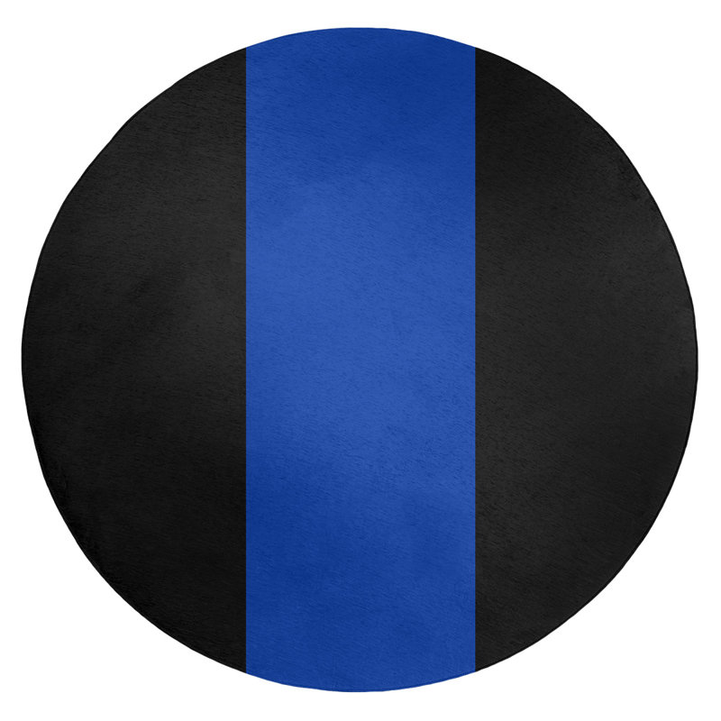 Chenille Indoor Rug, Round 5'