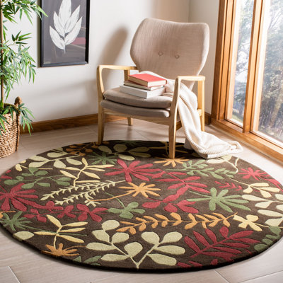 Avayah Soho Hand Tufted Wool And Viscose Floral Rug