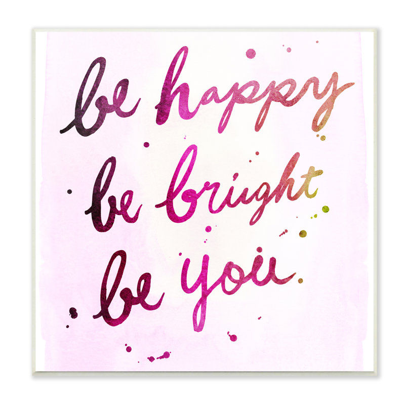 «Be Happy», expression lumineuse, glamour, sentiment de gris, ferme surdimensionnée, estampe numérique sur toile, art texturé par Junco. Studio
