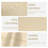 600D PVC Coated Beige Patio Furniture Cover, 110"L x 84"W x 28"H, Heavy Duty Weather Resistant