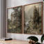 «Vintage Landscape XXXV», impression giclée sur cadre - ensemble de 2-1256487563-1256487561