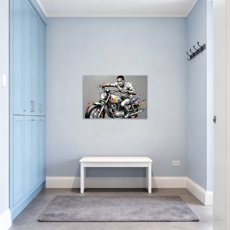 Impression sur toile Fashion Rider, H 20 po x l 30 po