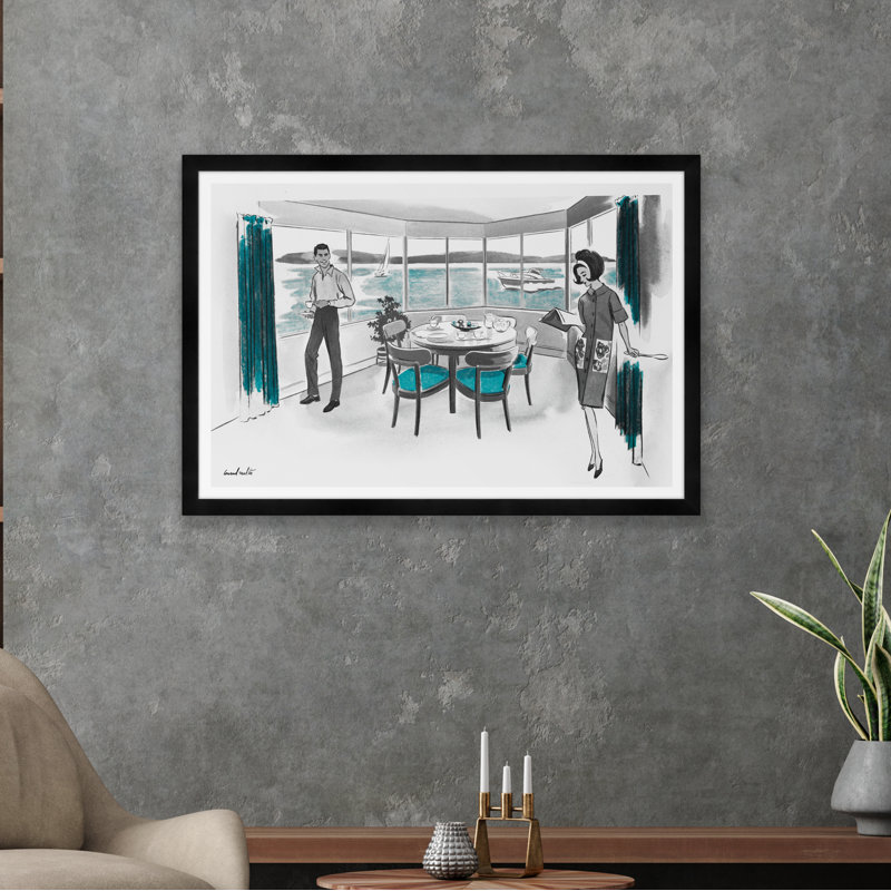 Waterfront Conversation Print