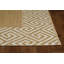 Tapis carré carré touffeté à motif géométrique-1996539596