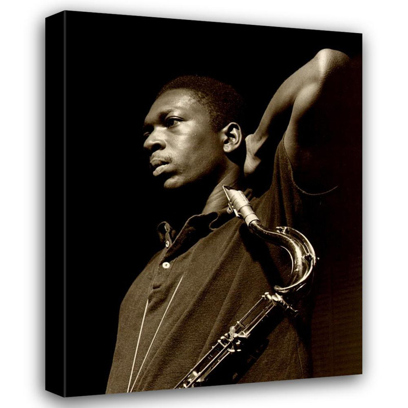 John Coltrane - train bleu, H 24 po x l 18 po