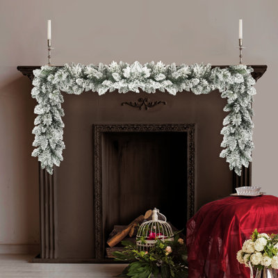 108'' in. Faux Spruce Garland