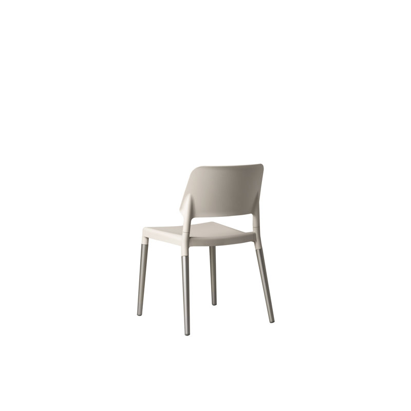 Belloch Chair, Silver, White