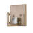 Cilindro Steel Flush Mounted Sconce