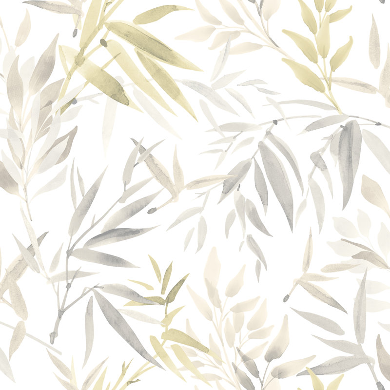 Papier peint peint avec auvent peint, Beige