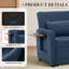 Upholstered Fabric Standard Recliner-430827570