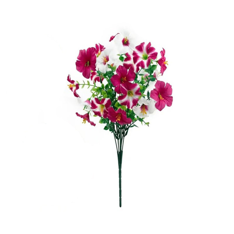  Fleurs artificielles artificielles pour la décoration intérieure Fleurs artificielles pour l'extérieur Bouquet extérieur Décoration de jardin