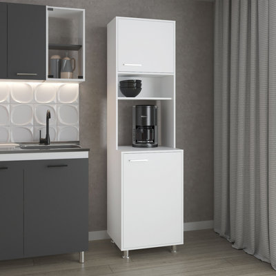 Buckeye Kitchen Pantry, White