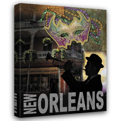«Red Barrel Studio® Williams», toile tendue de la galerie Todd, New Orleans