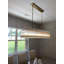 Lustre de cuisine carré / rectangulaire à 10 lumières à intensité variable avec détails en cristal (ampoules incluses)-575014521