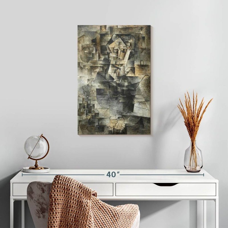 Avery Daniel-Henry Kahnweiler, 24" H x 16" W