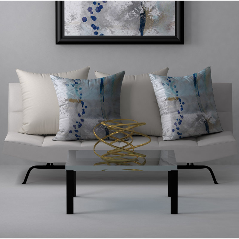 Housse de coussin carrée/insert, 24 po x 24 po