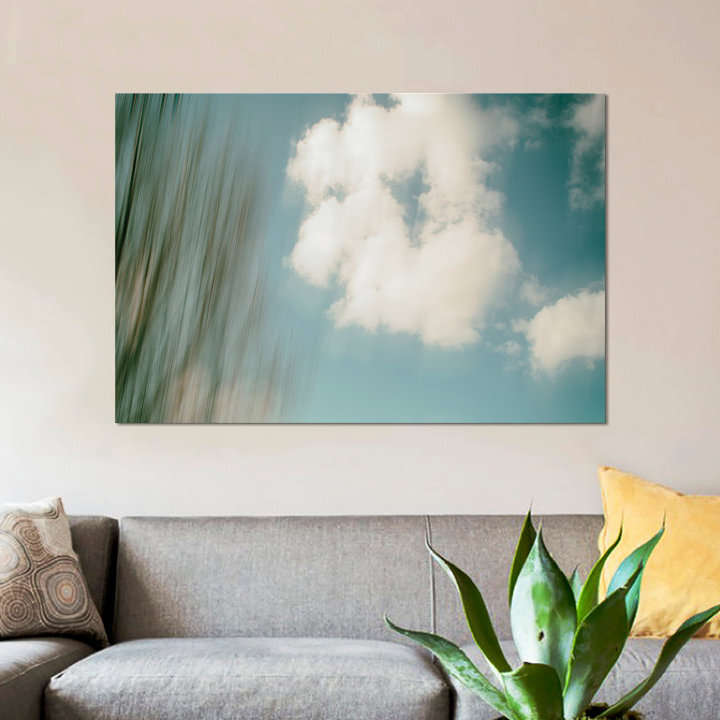 « cloud formations ii », impression sur toile, H 8 po x l 12 po x P 0,75 po, Pas de tapis, Toile tendue
