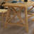 Burlywood Rectangular Solid Wood Dining Table-285969913