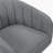 Charley Round Arms Boucle Swivel Chair-2002444960