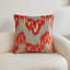 Housse de coussin réversible en velours abstrait-101372759