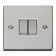 Polished Chrome 10A 2 Gang 2 Way Ingot Light Switch